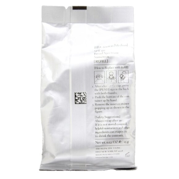 Laneige BB Cushion Medium SPF 50 Broad Spectrum Sunscreen [Refill] 0.52 oz | 15 - Picture 3 of 4